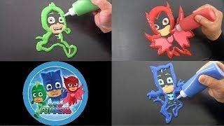 PJ Masks Colorful Pancake Art Painting for Kids