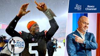 What Jameis Winston & Browns Showed in Their Snow Game Upset of the Steelers | The Rich Eisen Show