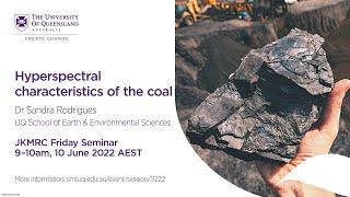 Hyperspectral characteristics of the coal