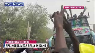 (WATCH) APC Holds Mega Rally In Kano