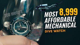 Most Affordable Automatic Mechanical DIVE watch (200 meters / 20 ATM) - Rs. 8,999