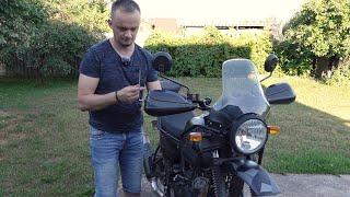 Installing Barkbusters Storm hand guards to Royal Enfield Himalayan