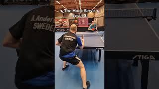 The Hook Serve. Level 1-Maestro #pingpong #tabletennis