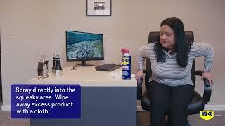 How To Lubricate A Squeaky Office Chair with WD-40® Multi-Use Product