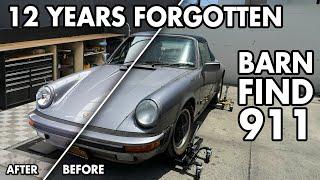 MIND-BLOWING 30-Day Restoration 1988 Porsche 911! From ABANDONED to AMAZING! First Wash in 12 Years!