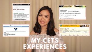 MY CETS EXPERIENCES | specific tips, application, coverage per college (UPCAT, ACET, USTET, DCAT)