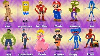Subway Surfers - All Characters Unlocked Sonic Boom Spongebob Mario Hulk Spiderman Ironman Hack Mod