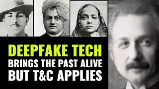 Historical Figures Bhagat Singh Swami Vivekanand Come Alive With AI | Deepfake AI | Deepfake News