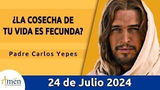 Evangelio De Hoy Miércoles 24 Julio 2024 l Padre Carlos Yepes l Biblia l San Mateo 13,1-9