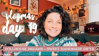 Our Thrifted Grandfather Clock + Sweet Holiday Gifts | Cozy Vlogmas Day 19