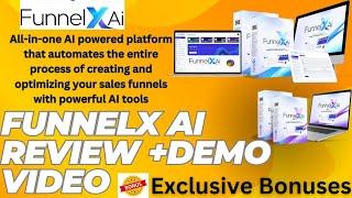 FunnelX AI Review: The Ultimate All-in-One AI Sales Funnel Builder! FunnelX review|Funnelx ai review