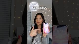 How to capture the moon with your phone only #shorts