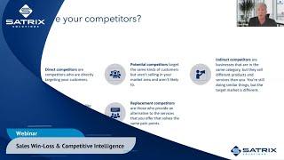 Sales Win-Loss Analysis & Competitive Intelligence Tips Webinar With Andela and Satrix Solutions