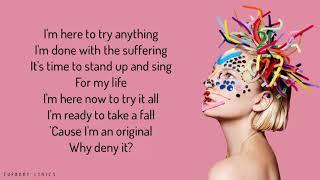 Sia - Original (Lyrics)