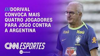 Dorival Júnior convoca quatro jogadores a mais após lesões e suspensões | CNN PRIME TIME