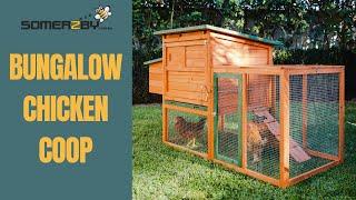 Bungalow Chicken Coop by Somerzby