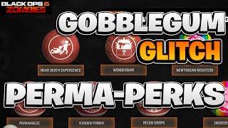 GobbleGum Glitch Permanent PERKS Black Ops 6 Zombies Citadel Des MORTS | Bo6 Zombies