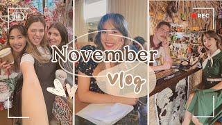 NOVEMBER VLOG: BTS editing Drop Into City, filming Try Guys, visiting Tennessee, Thanksgiving