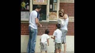 Angelina Brad & Family - First Day Of My Life