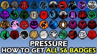 Pressure - How to Get All 56 Badges - Roblox