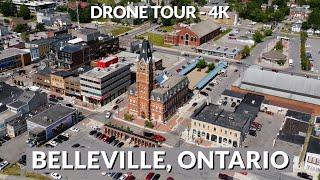 Belleville, Ontario Unveiled: A Captivating 4K Drone Tour | Aerial Splendor Over Quinte's Gem 