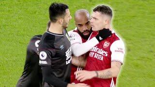 5 Crazy Granit Xhaka Red Card Moments