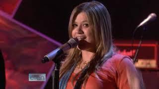 Kelly Clarkson Ellen   I Don't Hook Up Live 14 05 09