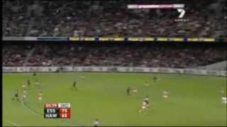 Tom Bellchambers Pack Mark vs Hawthorn Rd 7 2009