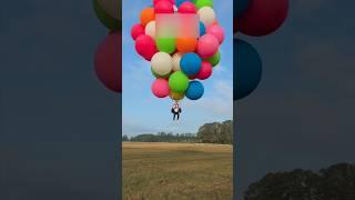 helium gas balloon experiment #iconfact1 #facts #sicence #mrbeast