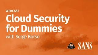 Cloud Security for Dummies