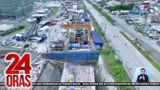 Metro Manila subway nasa 15% progress na; ilang bahagi nito, 1st time pinasilip | 24 Oras