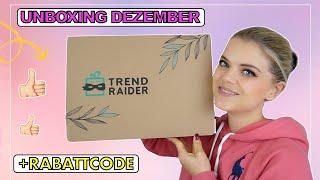 SUPER TEURE PRODUKTE! UNBOXING TRENDRAIDER BOX DEZEMBER 2024 |CHEERS TO US