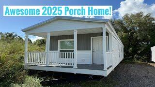 Awesome! 2025 Scotbilt Porch Home Takes Single Wides To All New Level!