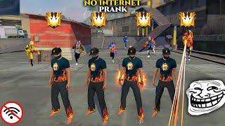 No Internet Prank | FREE FIRE FUNNY GAMEPLAY | NADIYA FF