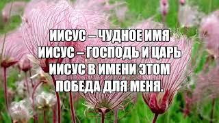 Иисус -- Чудное Имя (хвала)