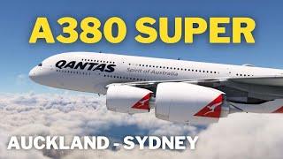 *Updated* FlyByWire AIRBUS A380 | Auckland - Sydney | NZAA - YSSY | Microsoft Flight Simulator