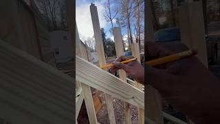 #howto deck stair railing | #diy Q&E | blchemY | #satisfying | #construction