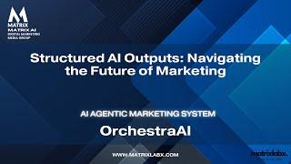 Structured AI Outputs: Navigating the Future of Marketing - Matrix Marketing Group and MatrixLabX