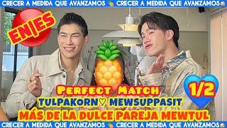 1/2 ES|EN|FR #MewTul ENTREVISTA my.channel.offcial #tulpakorn#Mewsuppasit #actoresbl #mewlions