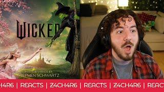 FIRST TIME LISTENING TO WICKED MOVIE SOUNDTRACK  | UNEDITED LIVE REACTION