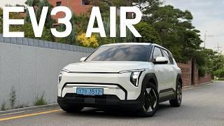 2025 Kia EV3 Air Base Model | Cheapest EV3 In-Depth Review & Test Drive with Quick EV6 Comparison