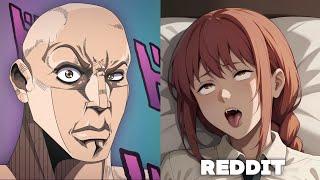 Anime vs Reddit | Rock reaction | (Chainsaw Man)