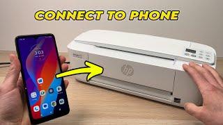 HP Deskjet 3700 Series: How to Connect to Phone (Wireless Setup)