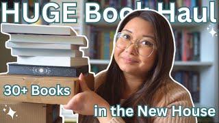 New House, New Library: Huge Book Haul!