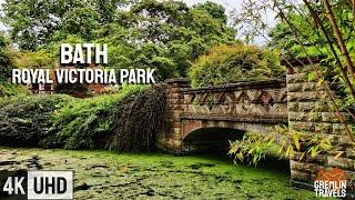 Bath, UK  - Exploring Royal Victoria Park [4K]