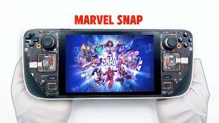 Steam Deck - Marvel Snap Gameplay | SteamOS - CryoUtilities