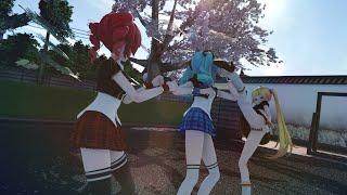 [MMD Fight] The Passage ( Tripple Baka Squad Edition )