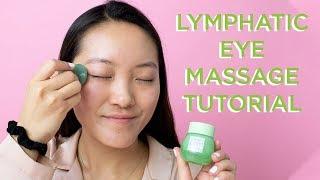 How To Give Yourself A De-Puffing Eye Massage
