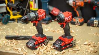 NEW Milwaukee  M18 FUEL Impact Driver and Hammer Drill Driver with ONE-KEY