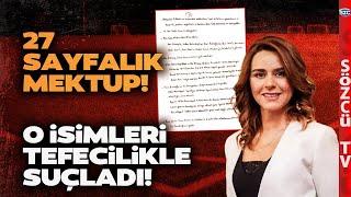 Futbolda Fon Vurgunu Davası Başladı! Seçil Erzan Mektup Yazdı O İsimleri Tefecilikle Suçladı